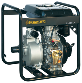 Dieselmotor waterpompen