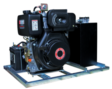 Dieselmotor aangedreven hydrauliek aggregaat