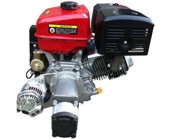 Hydrauliekpomp met benzinemotor