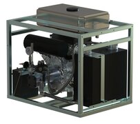 Hydrauliek aggregaat met 26 pk v-twin benzinemotor