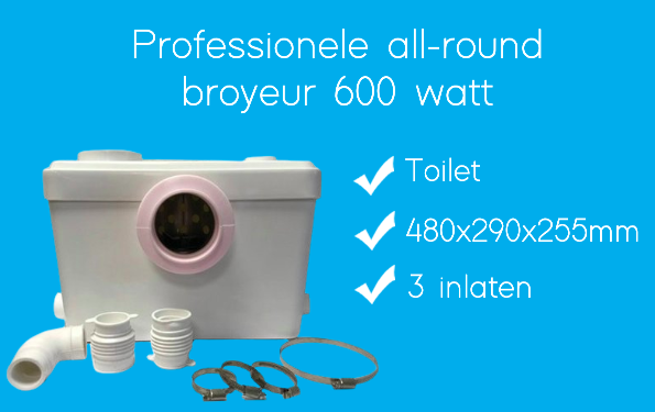 broyeur voor toilet