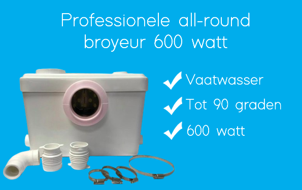 broyeur voor vaatwasser