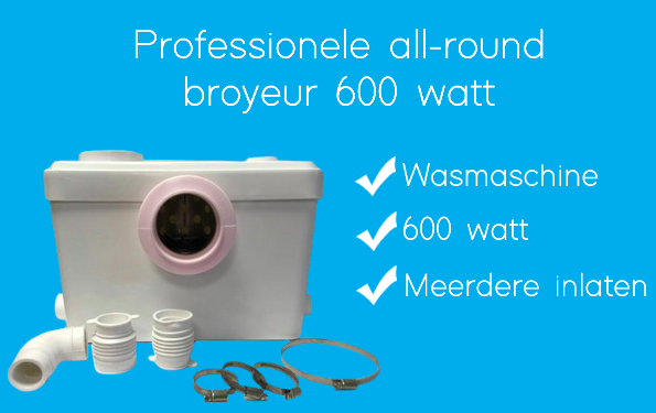 broyeur voor wasmachine