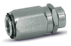 Enkelwerkende snelheids regelventiel - VRF 1/4''