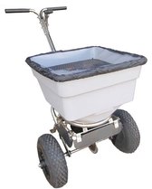 Professionele strooiwagen, 45KG met RVS onderstel