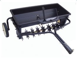 Aanhanger gazonverluchter/strooiwagen