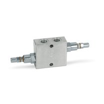 Dubbel gekruist overdrukventiel VAU 3/4