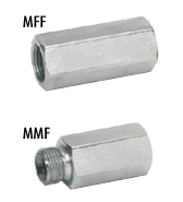 Slangbreukventiel - VUBA 3/8'' BSP MFF/MMF