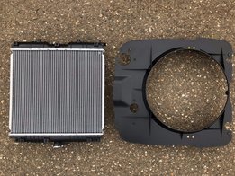 Radiator voor o.a. Daedong 4 cilinder dieselmotoren
