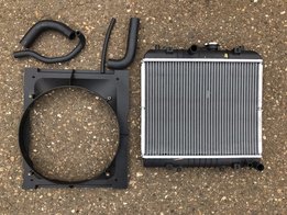 Radiator voor o.a. Daedong 3 cilinder dieselmotoren