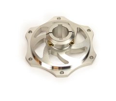 Remschijf bevestiging 40mm zilver