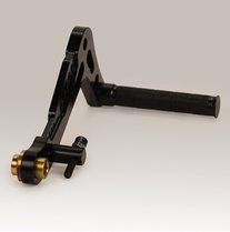 Hoogwaardig aluminium rempedaal voor karts