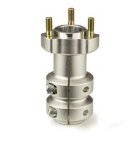 Kart asopname achterzijde 30x115mm zilver