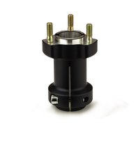 Kart asopname achterzijde 30x95mm zwart