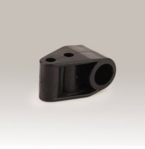 Stuurgeleider zwart 20mm