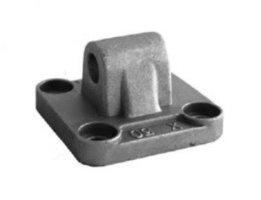 Male scharnier 80mm ISO15552