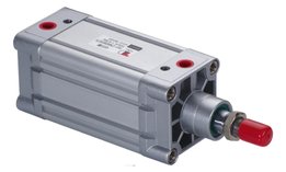 Dubbelwerkende normcilinder ISO 15552 boring Ø80mm slaglengte 500mm