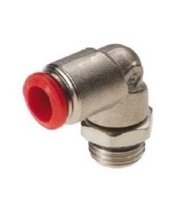 Knie insteekkoppeling (push-in) 4mm - 1/8