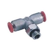 T-stuk insteekkoppeling (push-in) 12mm - 1/2