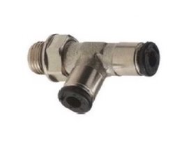 T-stuk insteekkoppeling (push-in) 6mm - 1/8