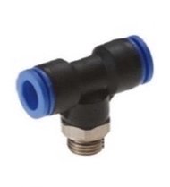 T-stuk insteekkoppeling (push-in) 10mm - 3/8