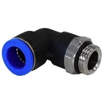 Knie insteekkoppeling (push-in) 6mm - 1/8