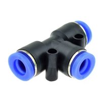 T-stuk insteekkoppeling (push-in) 4mm