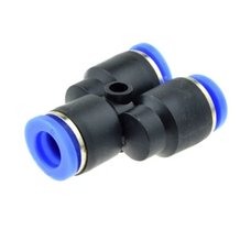 Y-stuk insteekkoppeling (push-in) 10mm