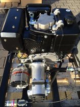 Hydrauliek dieselmotor/pomp/alternator combinatie 10pk