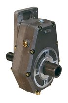 Opsteek tandwielkast met doorlopende 1 3/8 spline en hydrauliekaansluiting gr.2/gr.3