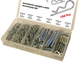 Assortimentsdoos borgveren 150 stuks