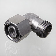 90 Bocht koppeling; pijp 14 mm; M22x1,5