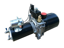 12V enkelwerkend hydrauliek aggregaat mini-powerpack
