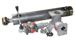 Professionele kloofmachine set 20 ton incl. dubbelpompsysteem