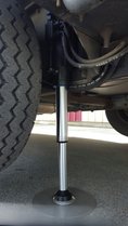 Hydraulisch 12V camper levelsysteem met telescoopcilinders