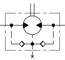 Danfoss OMR hydromotor 100cc