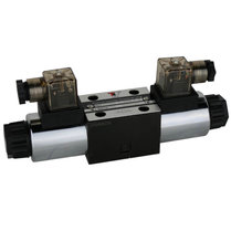 NG6 12V Cetop Elektrisch 4/3 stuurventiel, ABT Verbonden P Gesloten