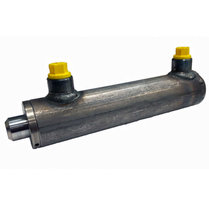 Dubbelwerkende hydrauliek cilinder zonder bevestiging 60x35x200 mm