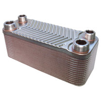 RVS warmtewisselaar met 30 platen 66kW