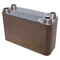 RVS warmtewisselaar met 50 platen 90kW