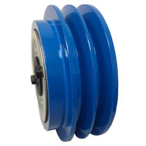 Trilplaatkoppeling 20 mm as 2 groeven type SPA