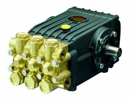 4,8 kw hogedruk plunjerpomp met benzinemotor aandrijving