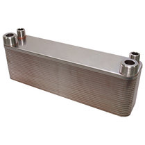 RVS warmtewisselaar met 40 platen 165kW