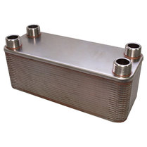 RVS warmtewisselaar met 40 platen 230kW