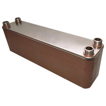 RVS warmtewisselaar met 40 platen 440kW